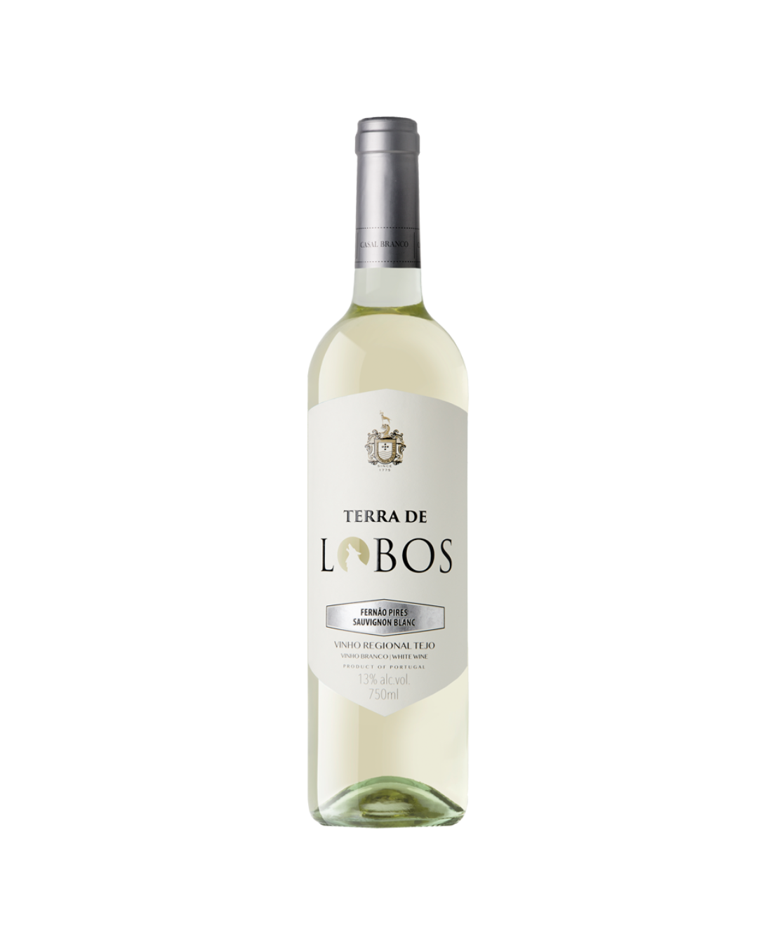 Vinho Branco Quinta do Casal Branco Terra dos Lobos Fernão Pires e Sauvignon Blanc 2024
