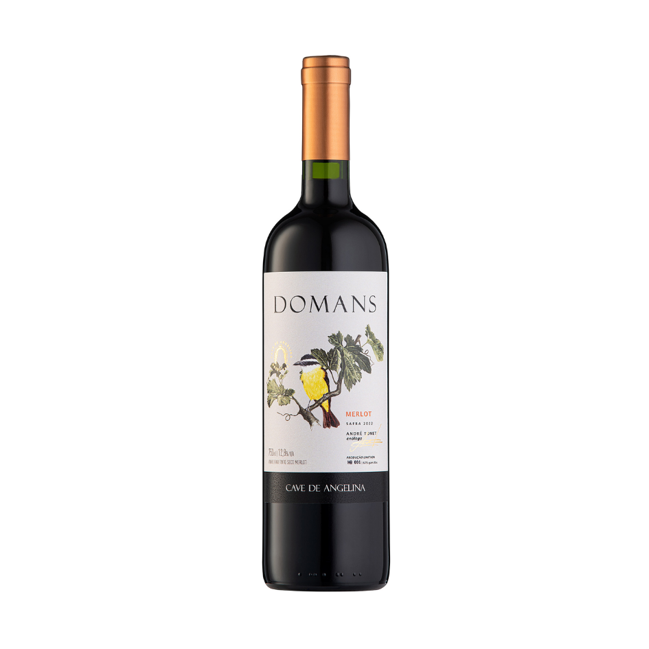 Vinho Tinto Cave de Angelina Domans Merlot